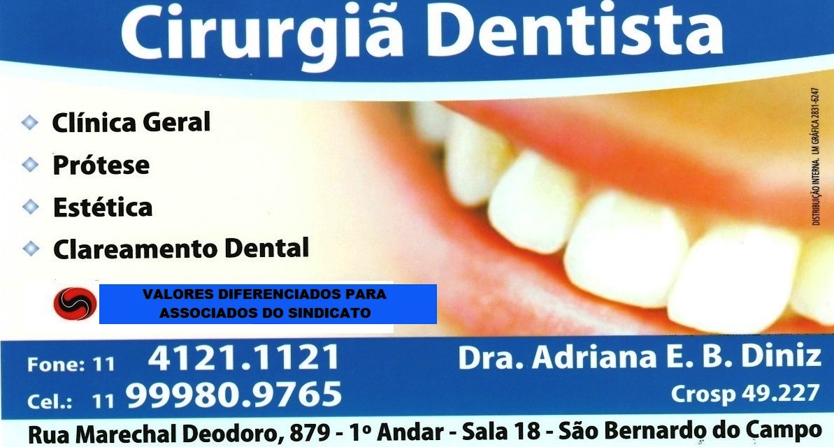 ODONTOLOGIA DR. ADRIANA DINIZ